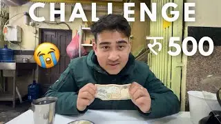 Rs 500 Food Challenge in Basantapur 😭 Can I Survive Kathmandu Street Food?🇳🇵@SamipHoni 