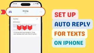 How to Set Up Auto Reply for Texts on iPhone