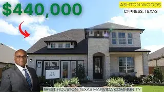 Touring a $440,000 Houston Texas Home | Ashton Woods Homes | Marvida Community