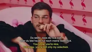 American-style rap, but it's in German