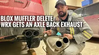 SUBARU WRX MUFFLER DELETE