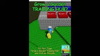 the BEST Grow a Garden Trading Hub? #growagarden #trading #roblox