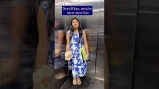 Scroll kar, mujhe upar jana hai!&mdash; every reel stuck in algorithm hell 💁&zwj;♀️ #Shorts #RelatableComedy