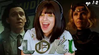 A FEMALE LOKI?! - *LOKI* Reaction - Episodes 1x1 and 1x2