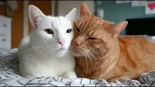 Playlist(cat purring) - Snuggly Cat Adventures 🐾❤️
