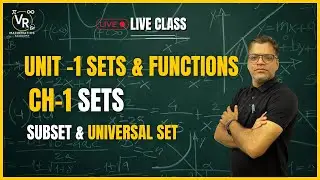 L-3 Subset & Universal Set | Class 11 CBSE/RBSE 2025-26