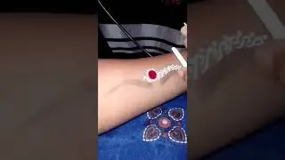 Bridal kolka design #art #design #easy #easykolam #kolka #alponadesign  #chandan #creatak #tutorial