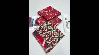 SAPPHIRE KARANDI DIGITAL PRINTED#ALLOVER#3Pc#Suits#KARANDI#Airjet#Fabric#Rs3299#beautiful#collection