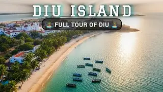 DIU ISLAND 🏝️ Full Tour of Diu City #tour #travel 
