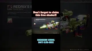FREE prismatic expanse shader REDEEM CODE: D6T-3JR-CKX (find in special deliveries next to Rahool)