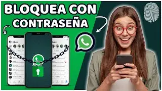 Como BLOQUEAR tu WhatsApp con HUELLA o CONTRASE&Ntilde;A | Sin Aplicaciones | Super f&aacute;cil.