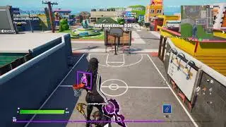 Bouncy basketball 🏀 Trickshots in PWR Tiny Town creative map, #Tinytrickshot challenge.