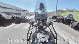 Himalayan Powertronic ECU and Delkevik Exhaust test runs