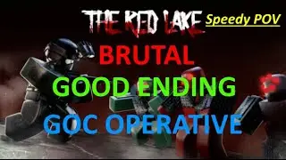 Roblox - SCP: The Red Lake Brutal Good Ending (Speedy POV)