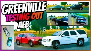 How Well Does AEB Really Work?! - Automatic Emergency Braking - Greenville Wisconsin Roblox - GV1