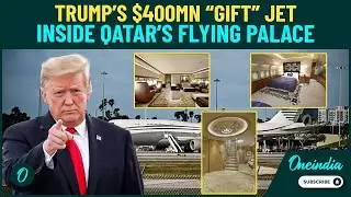 INSIDE TRUMP'S FLYING PALACE: $400Mn Qatari Boeing 747 To Become Air Force One? Gold, Marble & More!