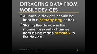 Mobile Forensics