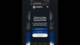 how can check result sceats| http://sceats.dgcs.gos.pk/#/|#sceats #sceat #sceatsresult