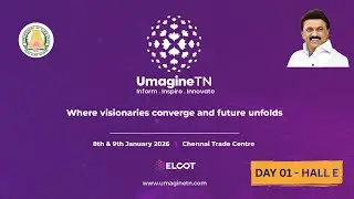 #Live: DAY 1 | HALL E - Umagine TN | Where visionaries converge and future unfolds | 08 January 2026