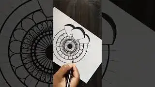 Holi Special Mandala Art #trending  #shorts  #art  #drawing  #holi  #viral  #youtubeshorts