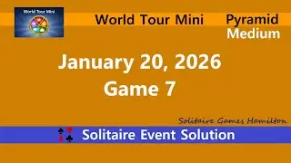 World Tour Mini Game #7 | January 20, 2026 Event | Pyramid Medium