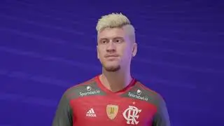 Tutorial face + stats Pedro (Flamengo) FIFA 21