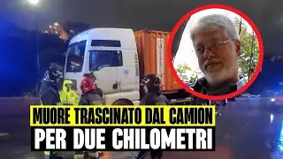 INCIDENTE SHOCK A GENOVA: MUSICISTA MUORE TRASCINATO PER DUE KM DA UN CAMION
