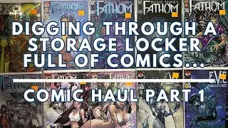 Buying Comic Books Out of a Storage Locker | Bulk Buying Comic Book Collection | MN Comic Geek