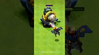 Multi gear tower vs 1* Dragon Rider attack max Level #coc #clash #clashofclans
