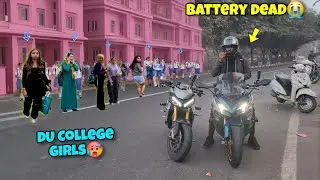 First Time Taking Kawasaki z1000 to College 😍