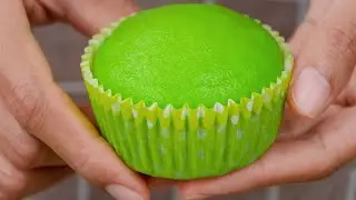 Famous Green Cupcake! No Oven!