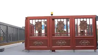Automatic Slide Folding Gate
