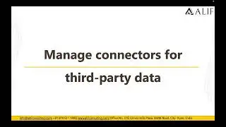 Microsoft Purview Manage connectors for third party data