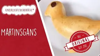 Martinsgans aus Hefeteig - Martinsgans backen mit der Kinderleichten Becherk&uuml;che