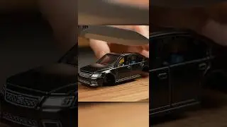 Sedan Metallic Graphite Black Car Cutting ASMR #ASMR #automobile #satisfying