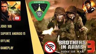 BROTHERS IN ARMS 3 | IN&Iacute;CIO DE GAMEPLAY E HIST&Oacute;RIA | CAMPANHA 1 - CREULLY , NORMANDIA , FRAN&Ccedil;A