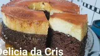 RECEITA DE BOLO PUDIM MARAVILHOSO 😋