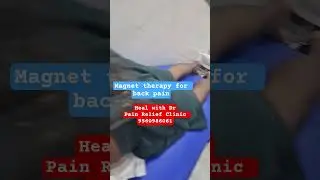Back pain gone with magnet therapy | instant pain relief #healwithdr #backpainrelief