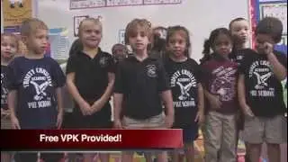 FREE VPK at Trinity Christian Academy located less than 3 miles from I-4
