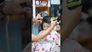 Короткая стрижка для детей #jojosbarbershop