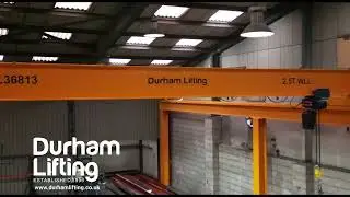 Durham Lifting Electric Overhead Travelling Crane in Action