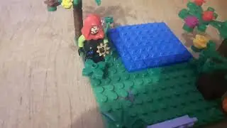 Я поставил мини-фигурки для своей Поляны из Lego для мила фэнтези