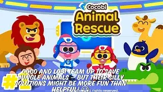 LIVE 🔴 Cocobi's Animal Rescue Yet | This Hippo Moment is INSANE 😂🐘
