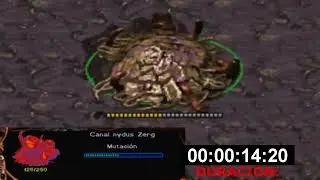 CANAL NYDUS DURACION EDIFICIOS ZERG