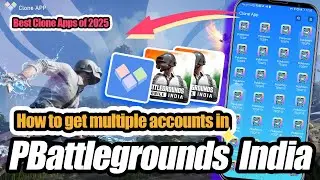 How to use multiple PGMI on mobile phone🔥How to clone Pbattlegrounds mobile india 🔥