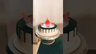 simple barbie chocolate cake, #shorts #ytshorts #birthdaycake #shortvideo #shortsfeed