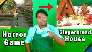Game Dev turns his Horror Game series into a Gingerbread House | Silver Falls