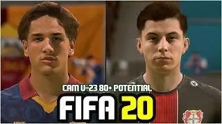 FIFA 20 | BEST YOUNG CAM (U-23) 80+ POTENTIAL WITH REAL FACES