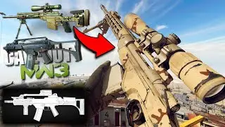 Полная оригинальная экипировка MW3 &mdash; Remington MSR и G36C в Warzone Season 1. Игровой процесс с п...