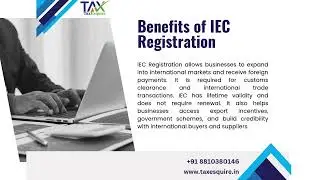 Import Export Code (IEC) Registration in India